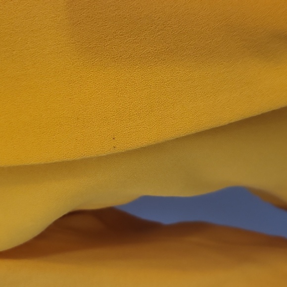 Vtg 80s 90s DONNA KARAN Orange Oversized Longline Wool Crepe 1 Button Blazer - Picture 10 of 16